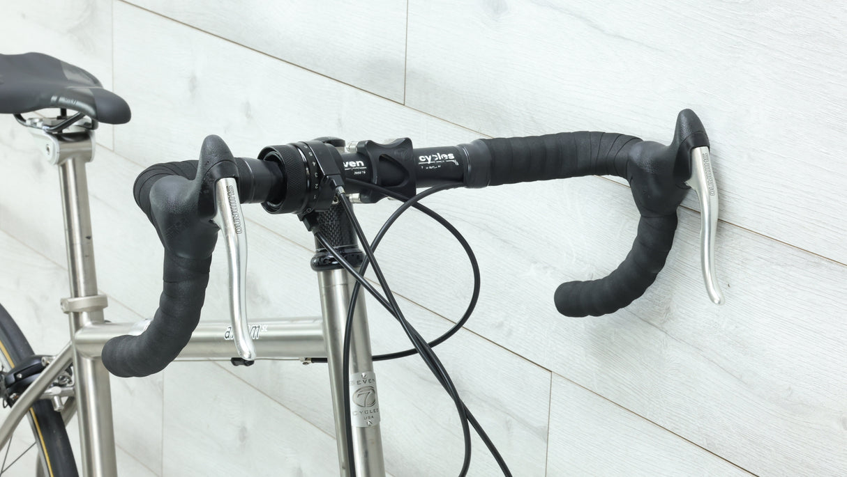 Bicicleta de carretera Seven Axiom SL S&S Coupler Break-Away 2013 - 53 cm