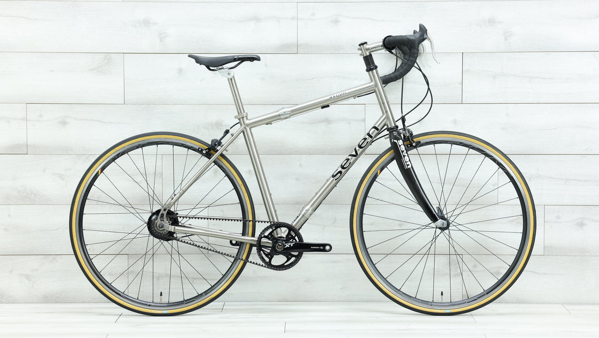 Bicicleta de carretera Seven Axiom SL S&S Coupler Break-Away 2013 - 53 cm