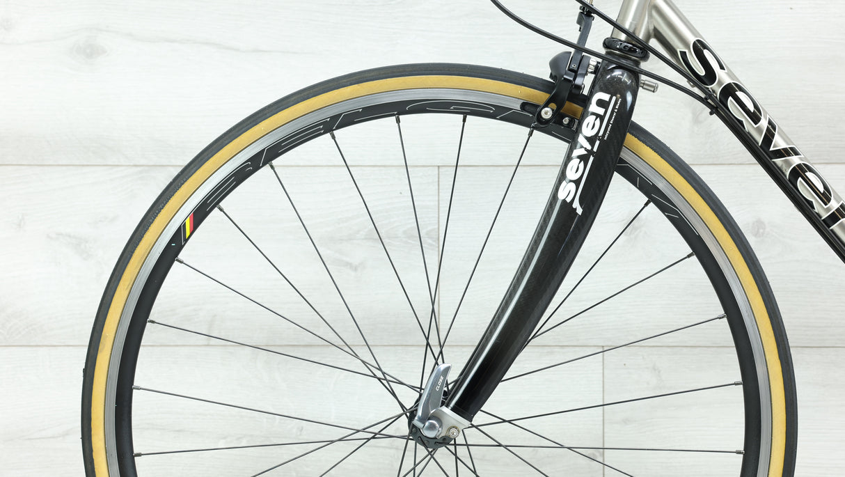 Bicicleta de carretera Seven Axiom SL S&S Coupler Break-Away 2013 - 53 cm