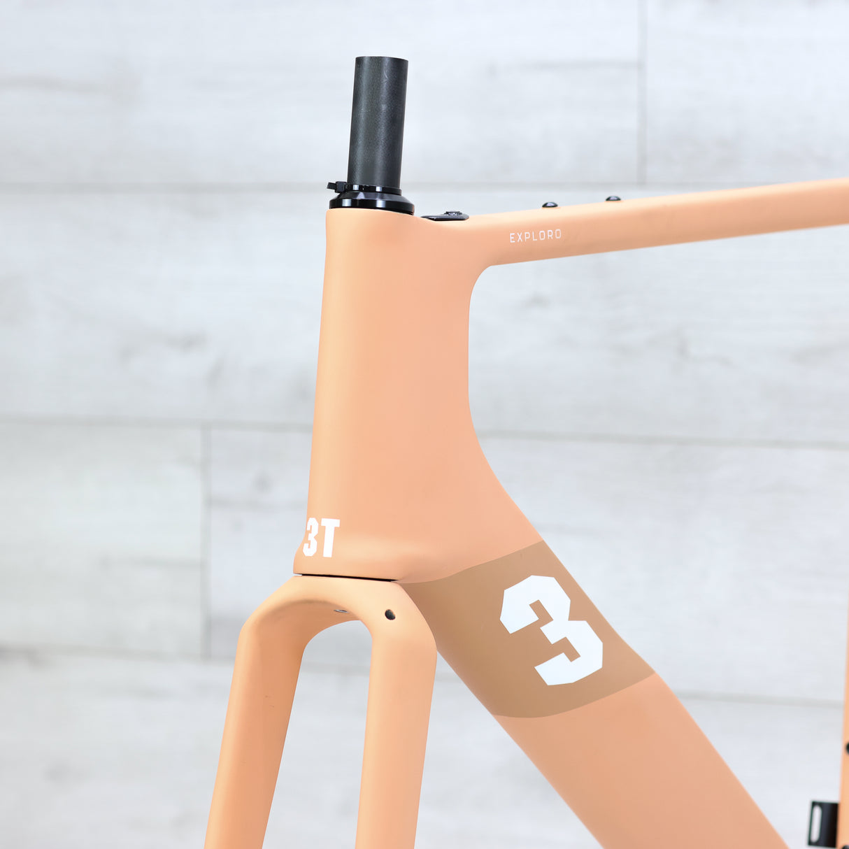 3T Exploro Ultra Gravel Bike Frameset Terracotta - 2023, 58cm