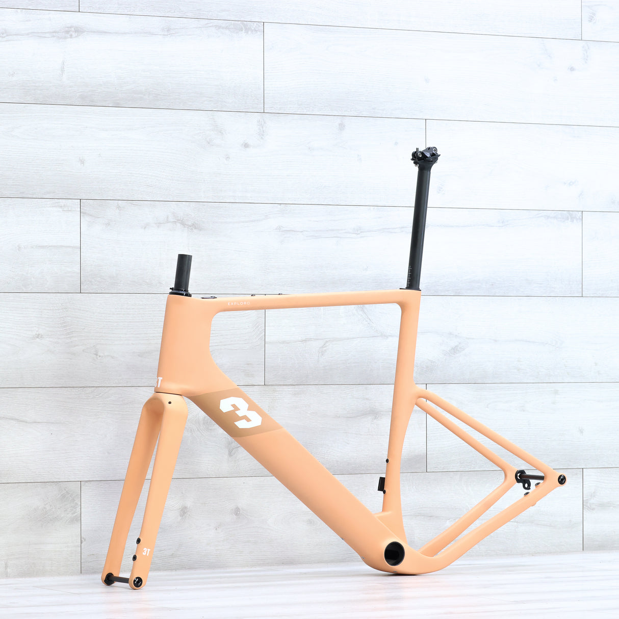 3T Exploro Ultra Gravel Bike Frameset Terracotta - 2023, 58cm