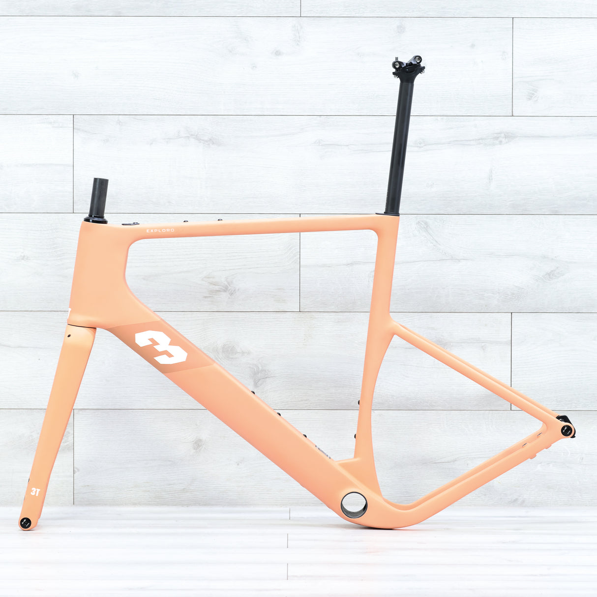 3T Exploro Ultra Gravel Bike Frameset Terracotta - 2023, 58cm