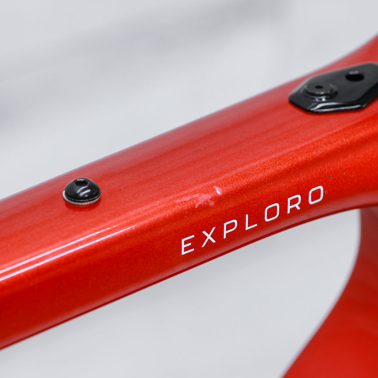 3T Exploro Racemax Red/White 700c Gravel Bike Frameset - 2023, 51cm