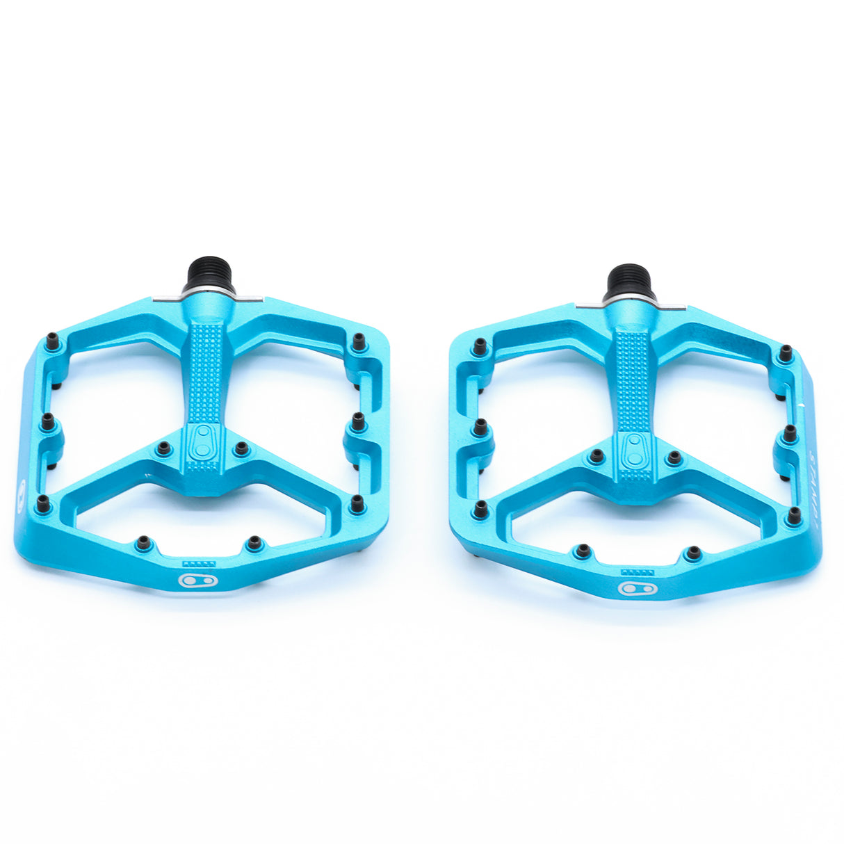 Crank Brothers Stamp 7 Large Blue MTB Flat Pedals
