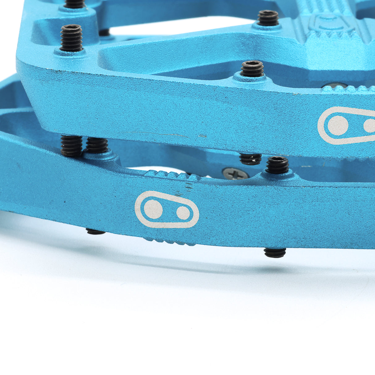 Crank Brothers Stamp 7 Large Blue MTB Flat Pedals