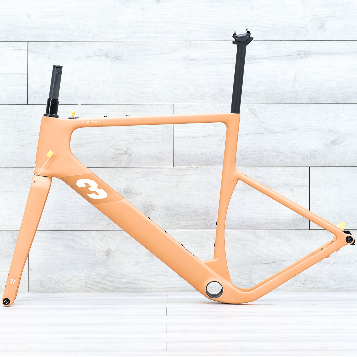 3T Exploro Ultra Gravel Bike 700c Terracotta Frameset - 2023, 56cm