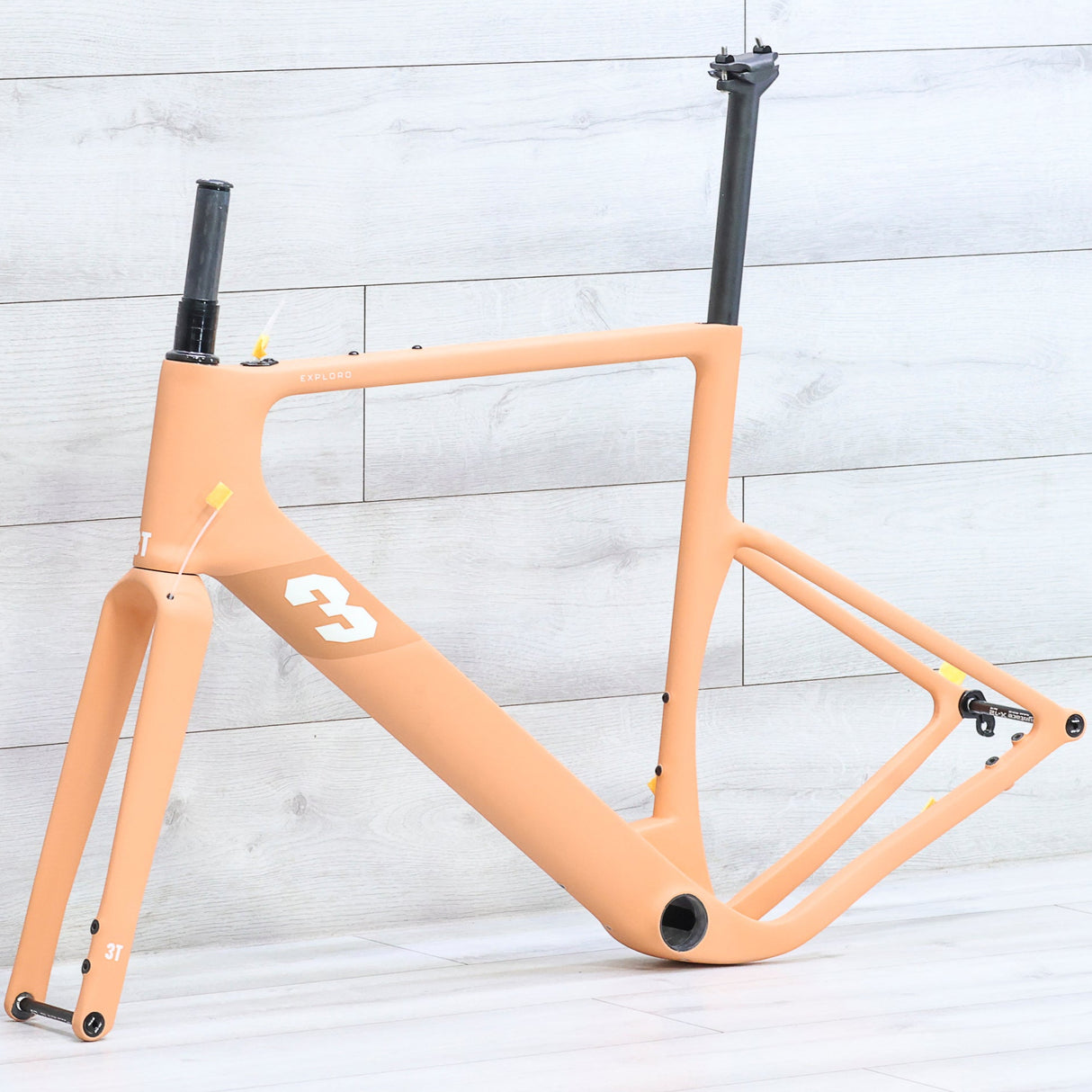 3T Exploro Ultra Gravel Bike 700c Terracotta Frameset - 2023, 56cm