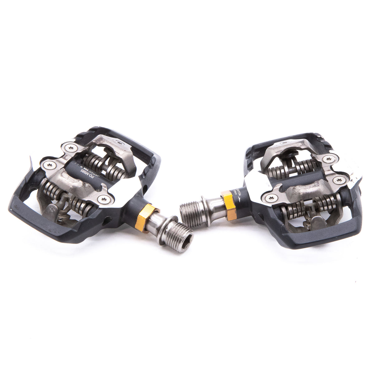 xtr trail pedal Shimano PD-M985 Clipless MTB Pedals 372g – Cycle Limited Backpack Shimanos SPD pedal system Farbe:Polar Blue Mountainbike herren e bike