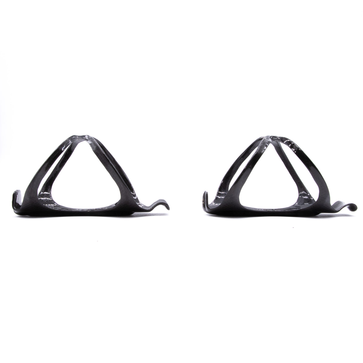 Arundel Mandible 3K Weave Gloss Carbon Bottle Cage Pair 54g