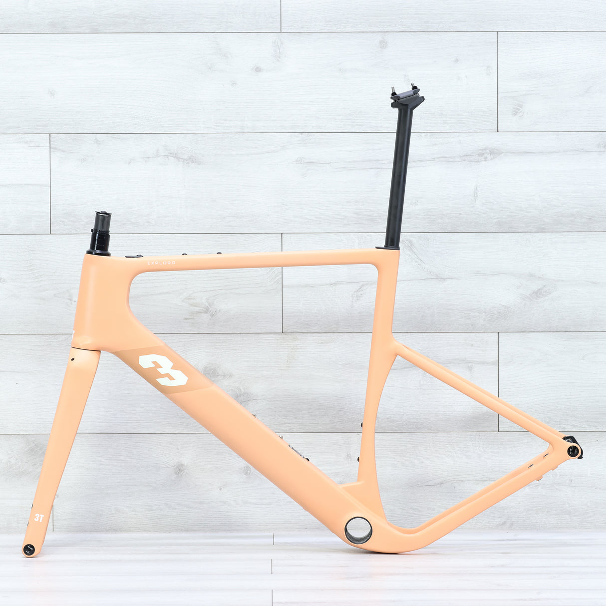 3T Exploro Ultra Gravel Bike Frameset Terracotta - 56cm