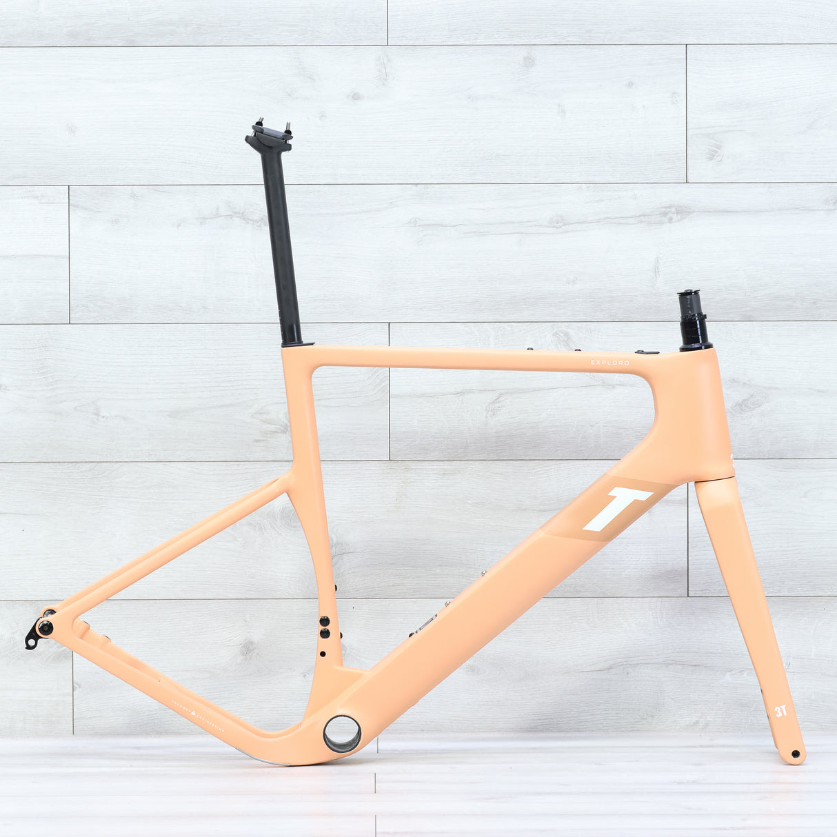 3T Exploro Ultra Gravel Bike Frameset Terracotta - 56cm