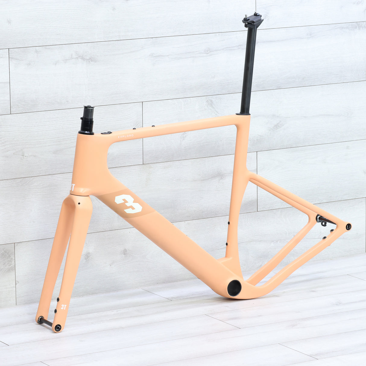 3T Exploro Ultra Gravel Bike Frameset Terracotta - 56cm