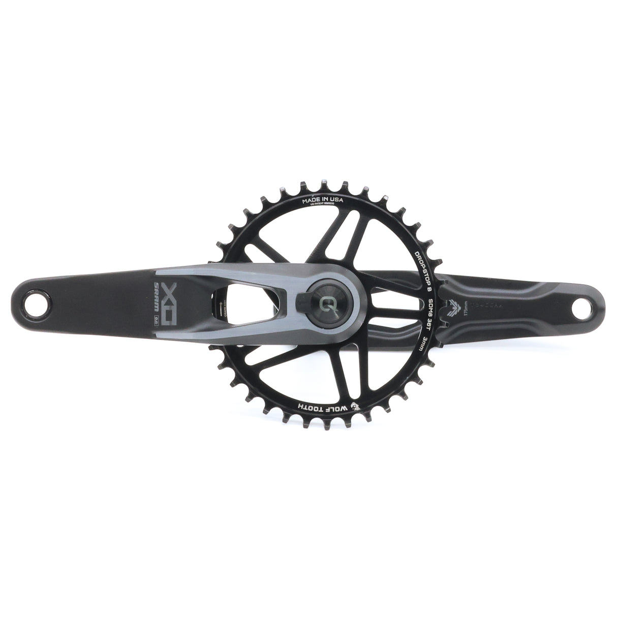 SRAM X0 Eagle DUB Wide AXS Transmission Power Meter Crankset - 36T