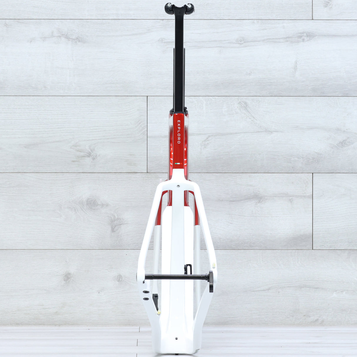 3T Exploro RaceMax Red/White Gravel Bike Frameset - 2023, 54cm