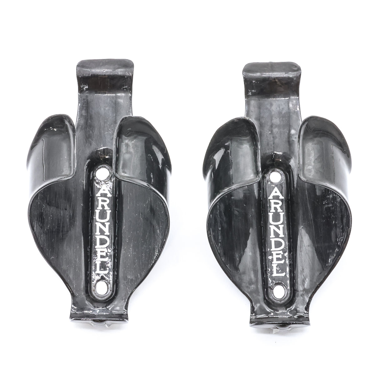 Arundel Trident UD Weave Gloss Carbon Top Load Bottle Cages Pair - 70g
