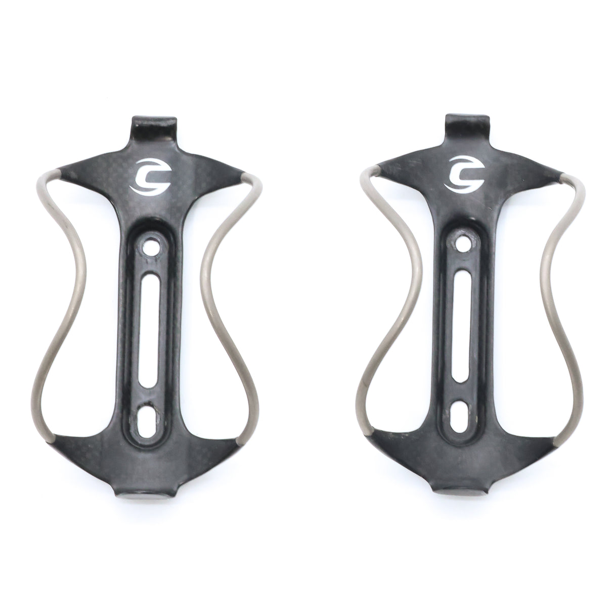 Cannondale Immix Carbon/Titanium Top Load Water Bottle Cages Pair - 60g