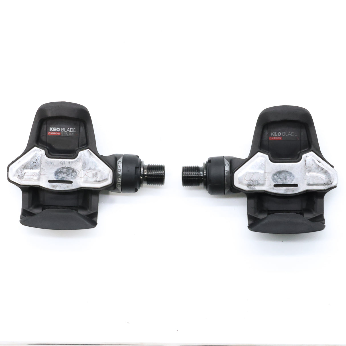 LOOK Keo Blade Carbon Ceramic Titanium Road Bike Pedals - 193g, 53mm