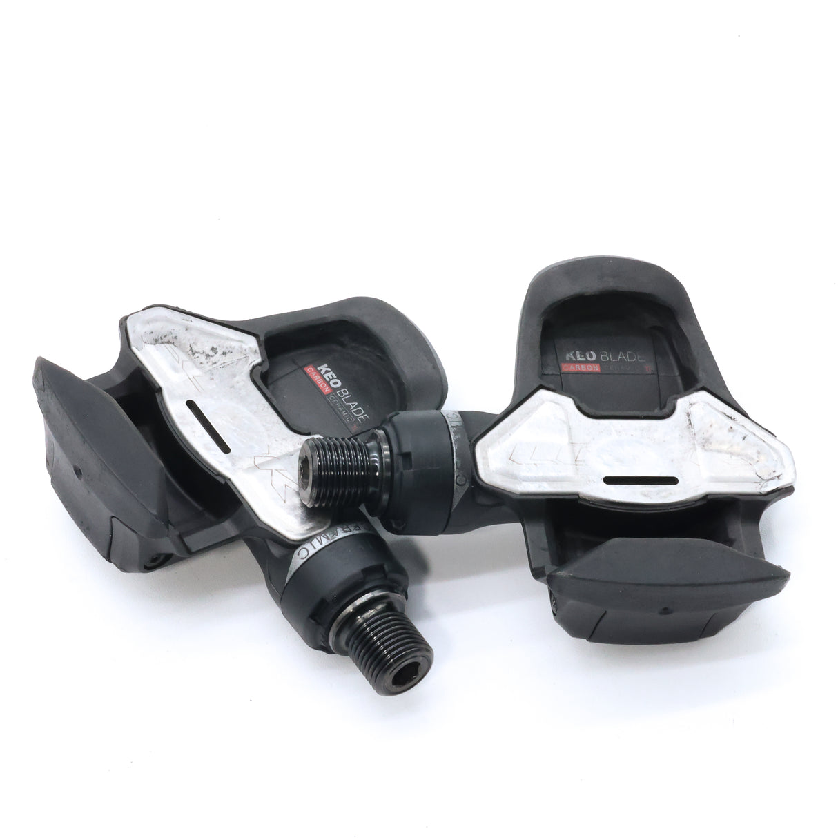 LOOK Keo Blade Carbon Ceramic Titanium Road Bike Pedals - 193g, 53mm