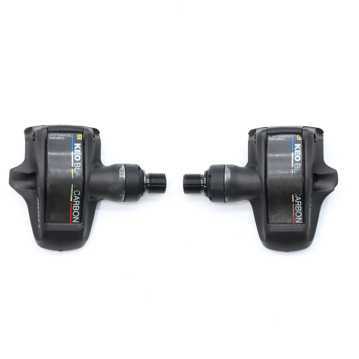 LOOK Keo Blade Carbon Ceramic Titanium Road Bike Pedals - 193g, 53mm