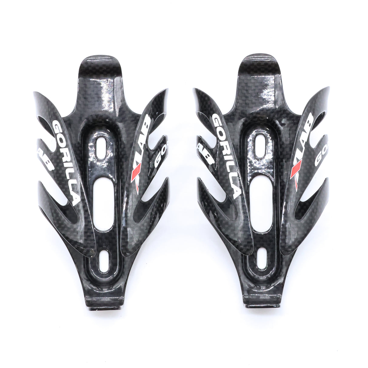 Gorilla XLAB 3K Weave Carbon Top Load Bottle Cage Pair - 73g
