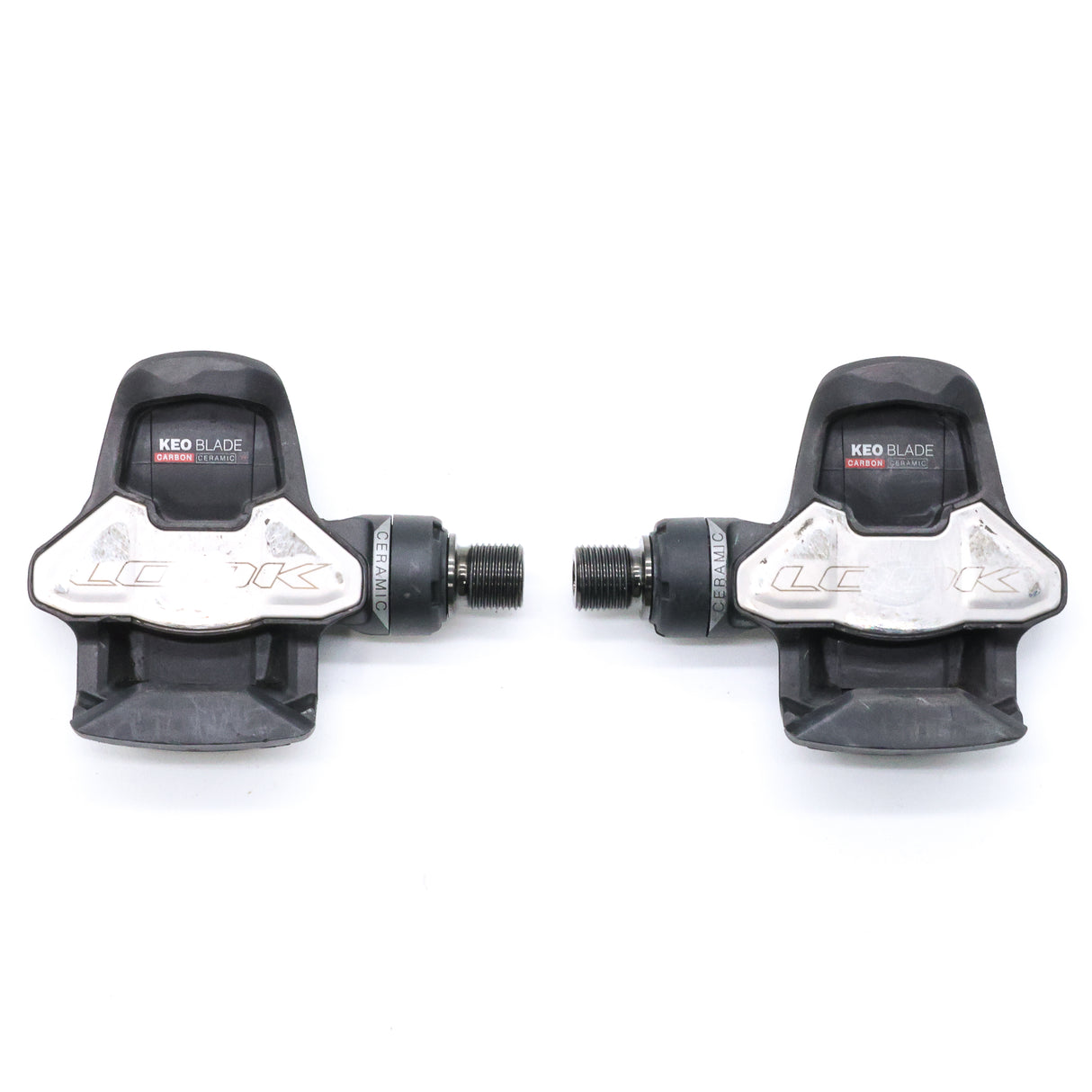 LOOK Keo Blade Carbon Ceramic Titanium Road Bike Pedals - 192g, 53mm