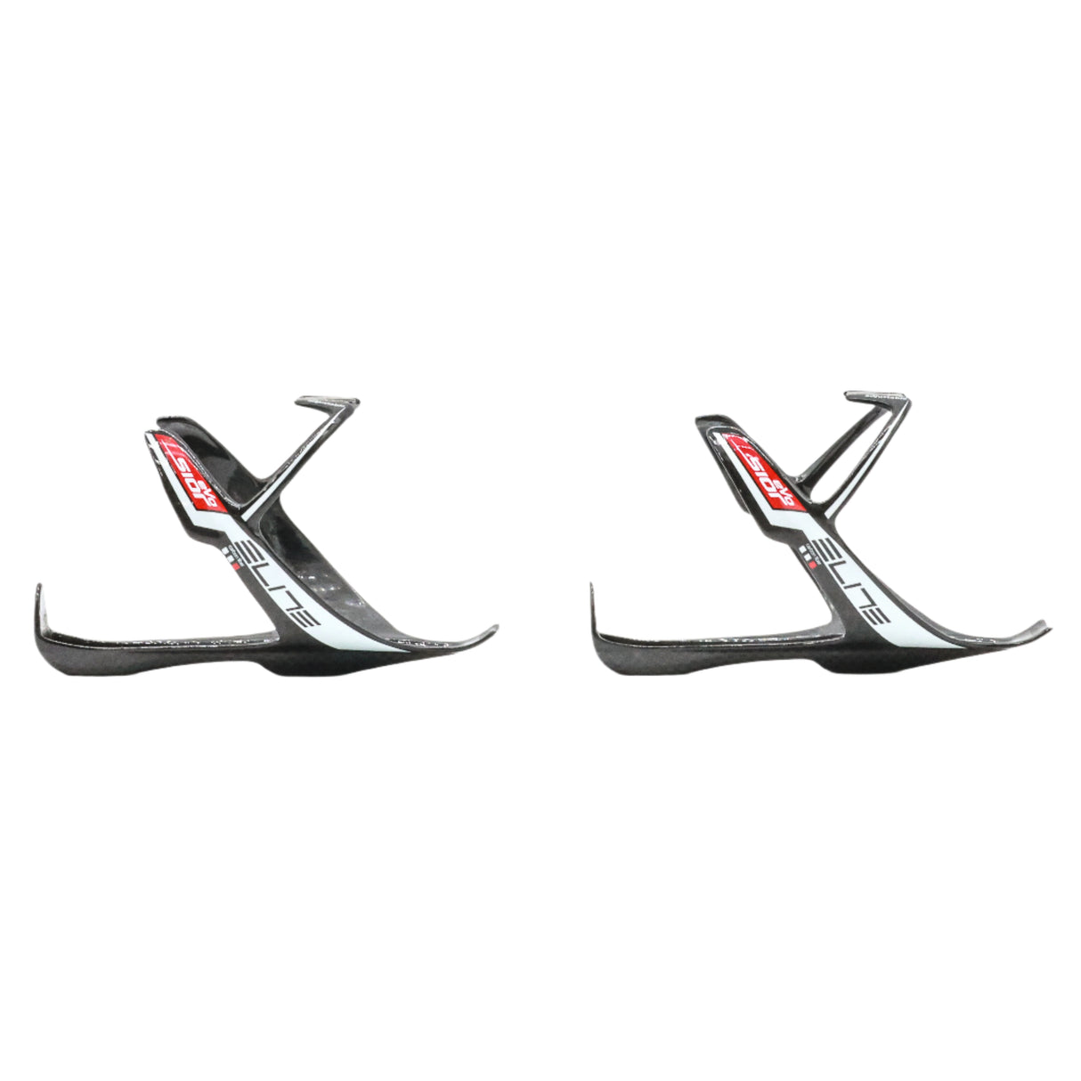 Elite Evo Sior 3k Weave Carbon Top Load Bottle Cage Pair - 53g