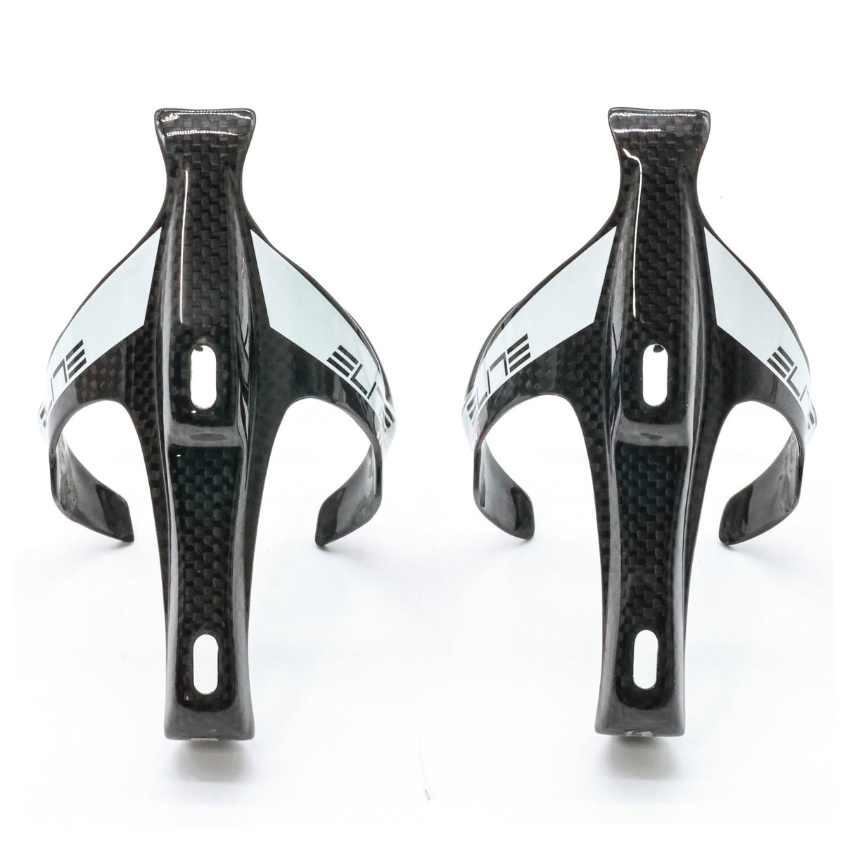 Elite Evo Sior 3k Weave Carbon Top Load Bottle Cage Pair - 53g