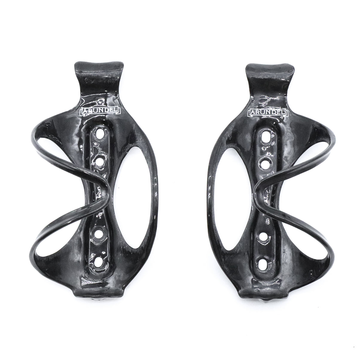 Arundel DTR / STR UD Weave Glossy Carbon Side Load Bottle Cage Pair - 58g