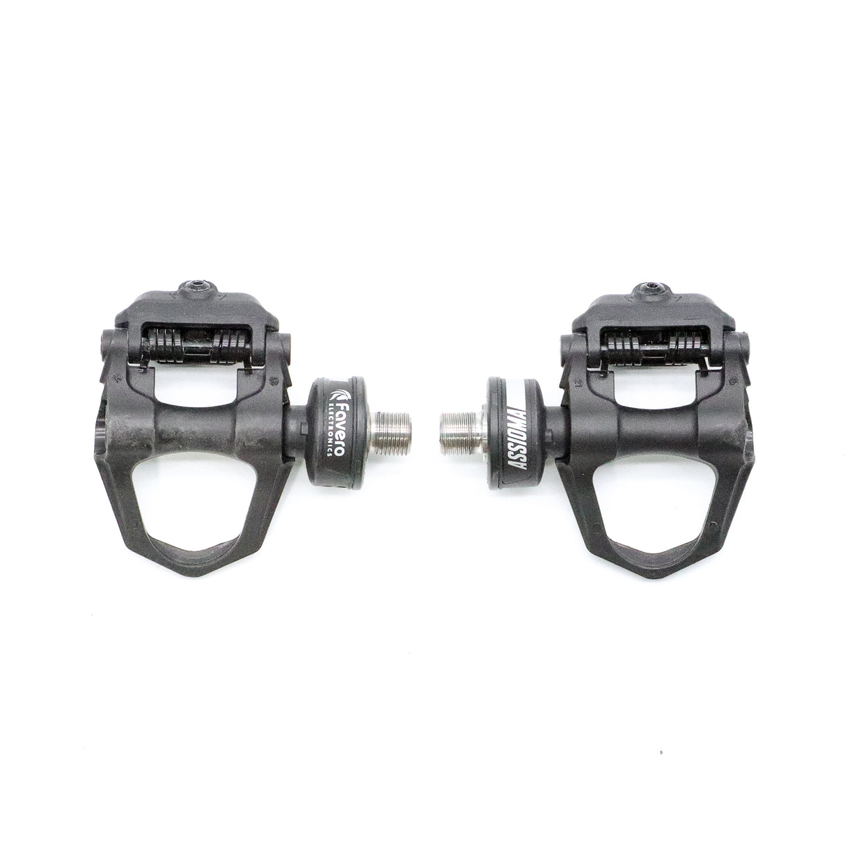 Favero Assioma Duo Power Meter Clipless Road Bike Pedals w/ Charger - 302g, 53mm