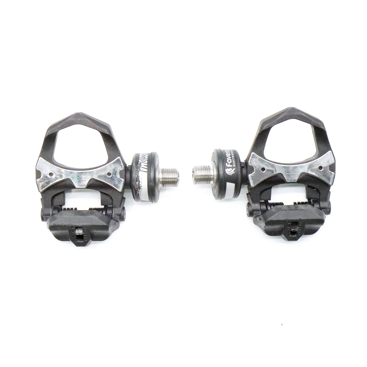 Favero Assioma Duo Power Meter Clipless Road Bike Pedals w/ Charger - 302g, 53mm