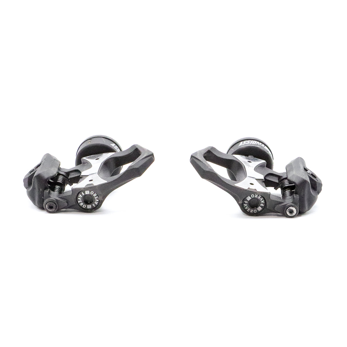 Favero Assioma Duo Power Meter Clipless Road Bike Pedals w/ Charger - 302g, 53mm