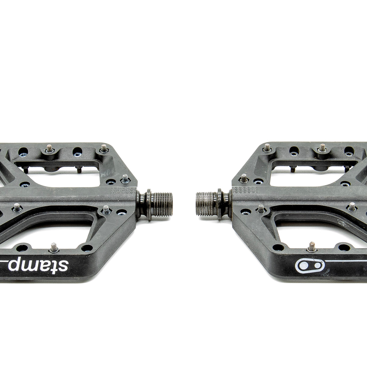 mountain bike pedal crank Crank Brothers Stamp 1 Pedals Black, Large – Cycle Limited