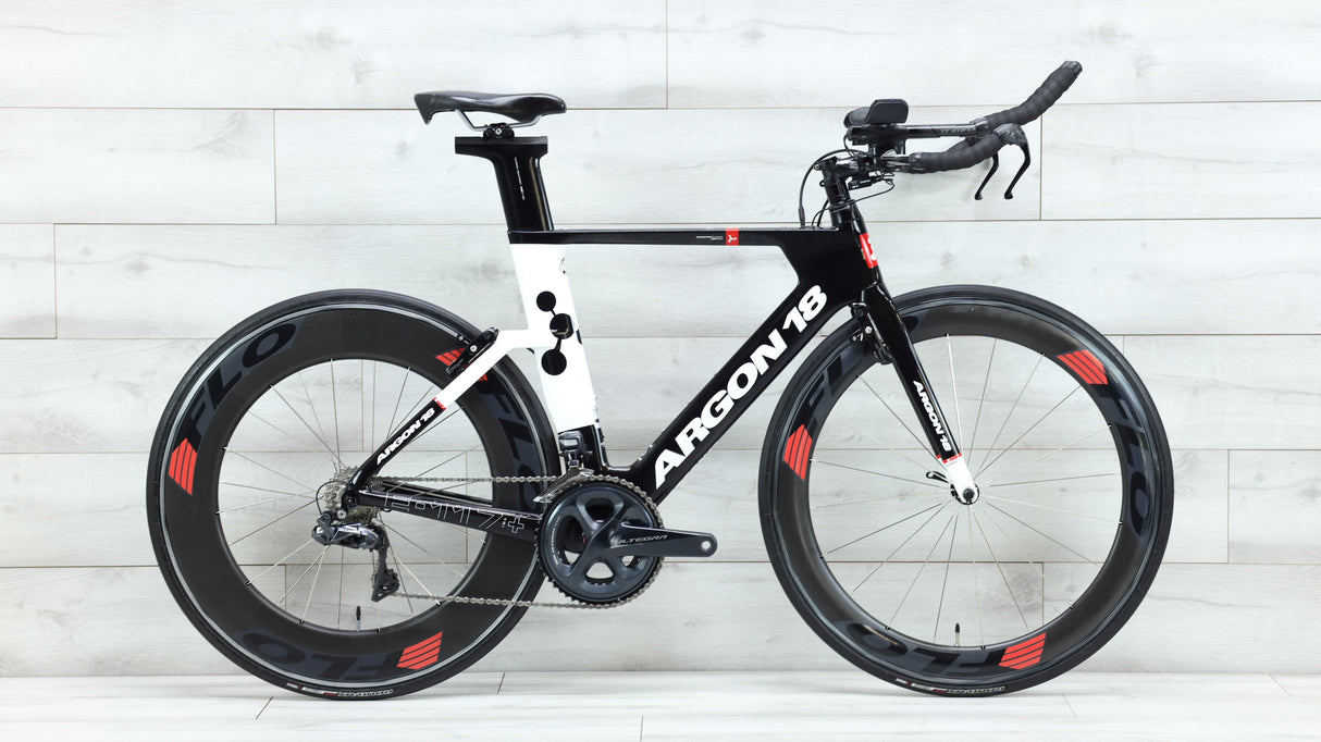2018 Argon 18 E-117 TRI + Triathlon Bike - Medium