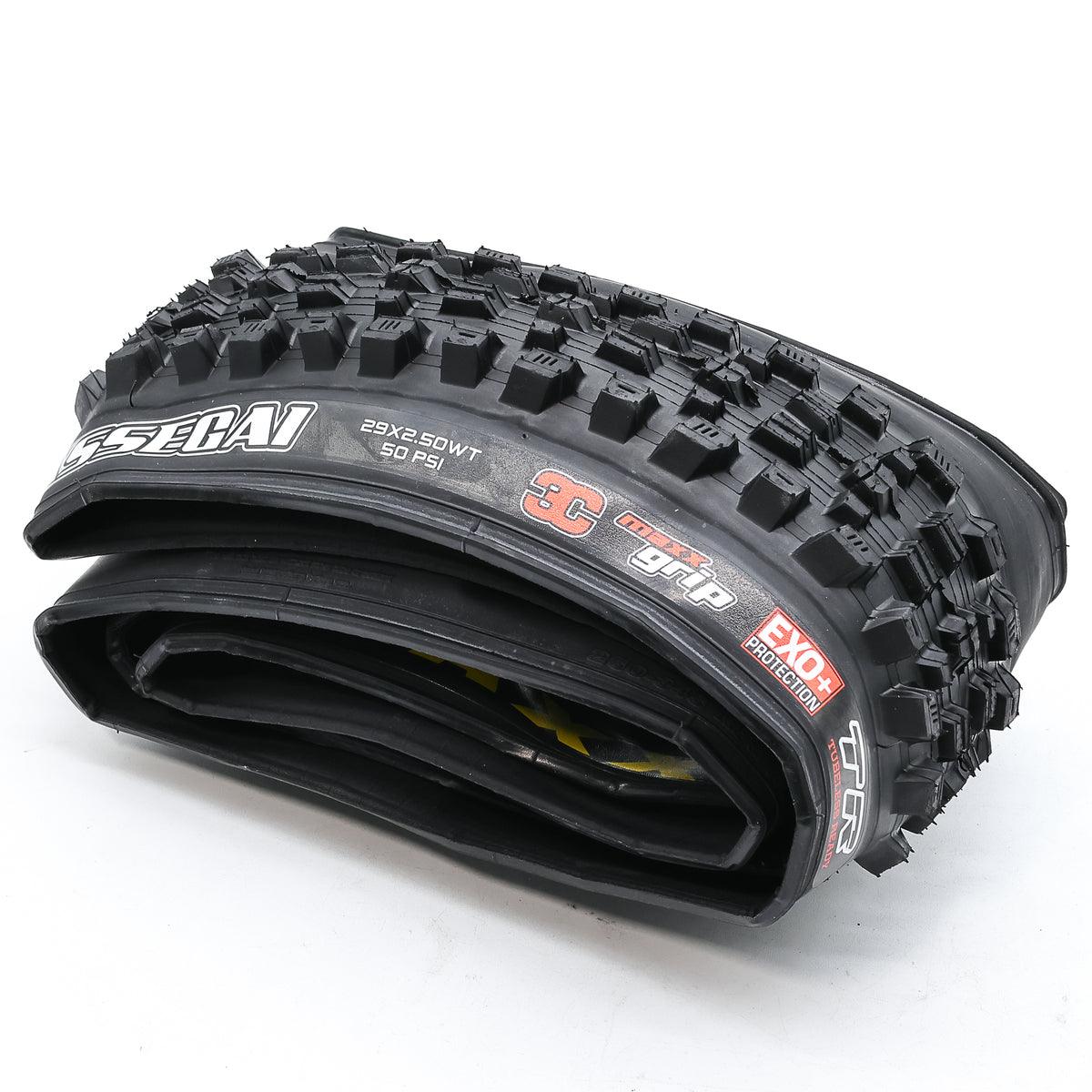 Neumático Maxxis Assegai E-Bike 29x2.50 WT – Con Protección DH Y Compuesto 3CG, Plegable Y Para E-bike