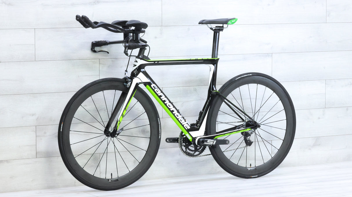 Cannondale Slice Red eTap Triathlon Bike - 2017, 54cm