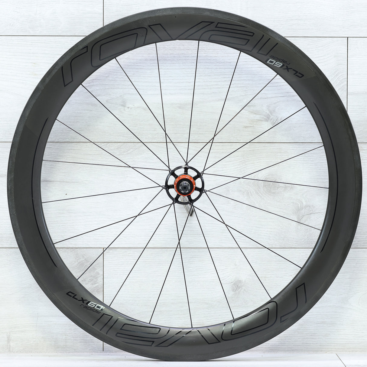 Roval CLX 60 Rapide Carbon Clincher Rim Brake Wheelset - 700c, HG 11-Speed