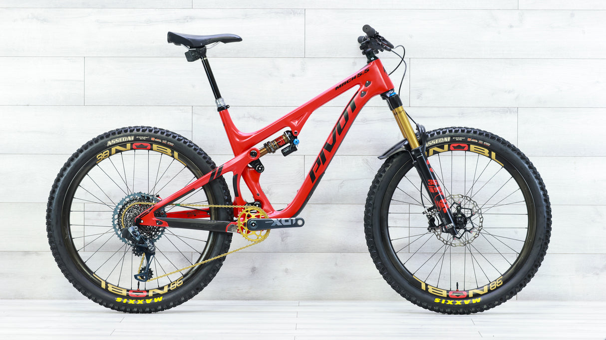 Pivot Mach 5.5 Carbon Team X01 AXS Mountain Bike - 2021, Large