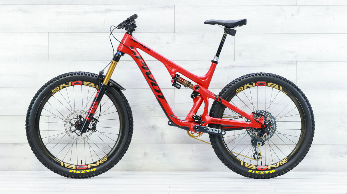 Pivot Mach 5.5 Carbon Team X01 AXS Mountain Bike - 2021, Large