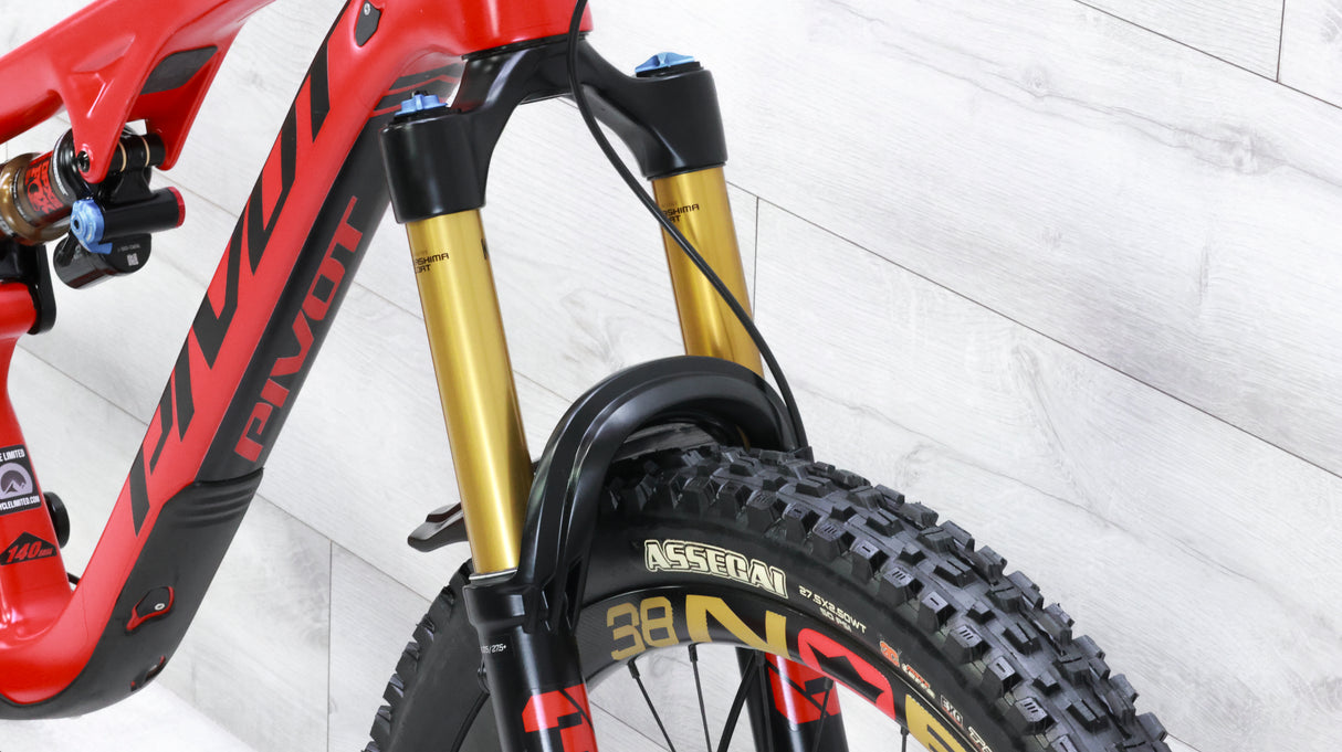 Pivot Mach 5.5 Carbon Team X01 AXS Mountain Bike - 2021, Large