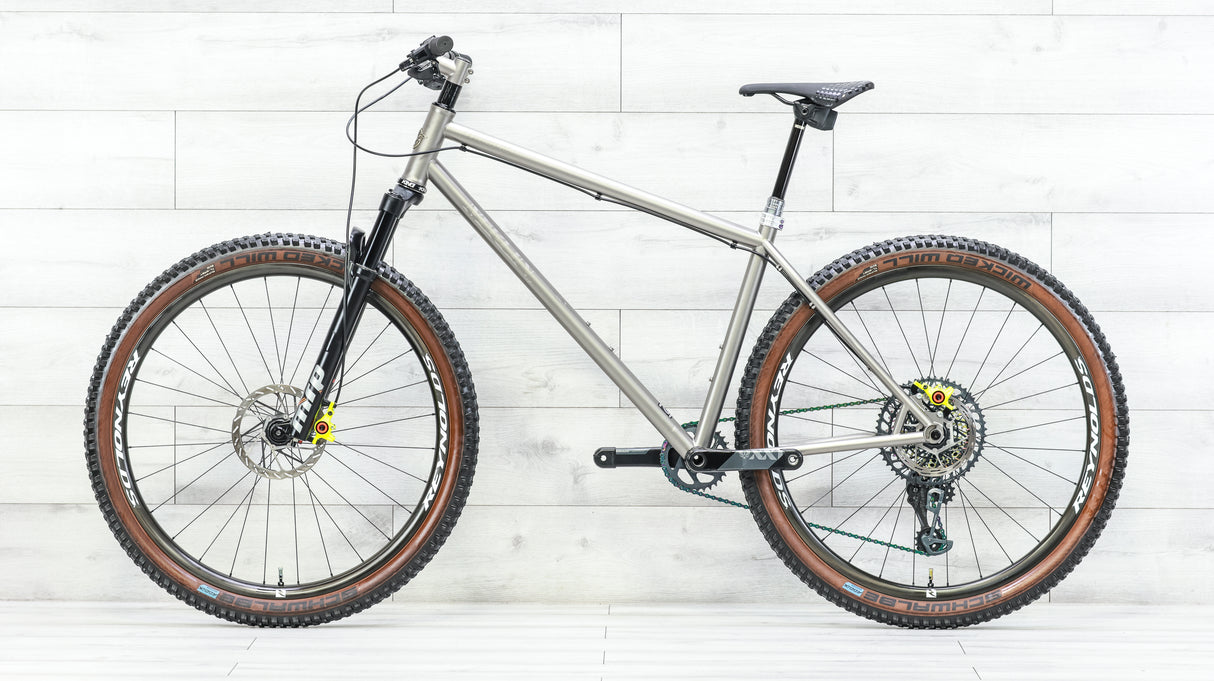 Merlin Telluride XLM120 Titanium Mountain Bike - 2023, XX-Large