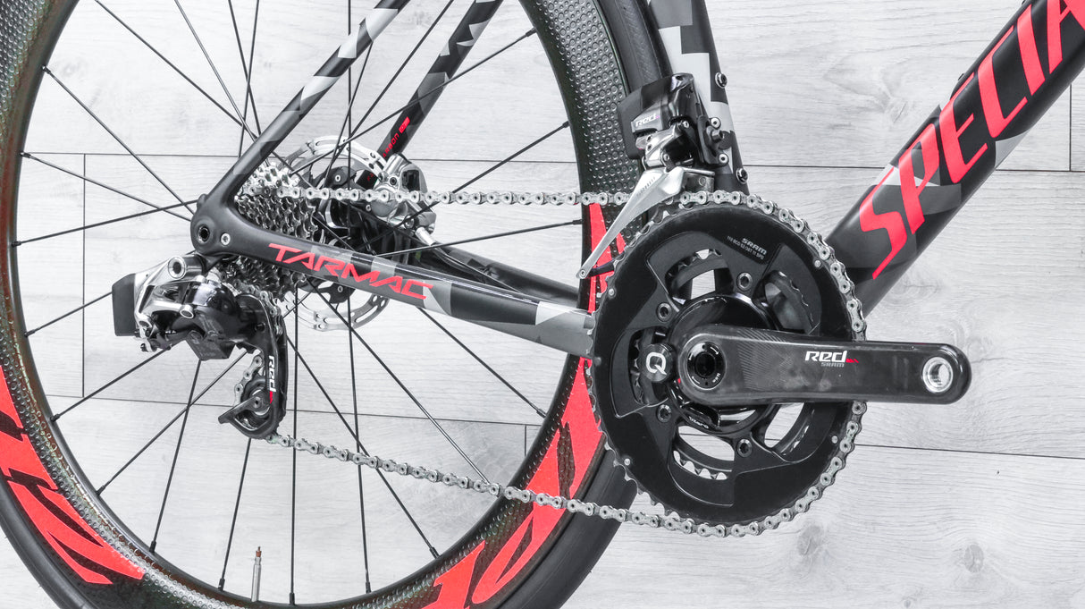 Specialized Tarmac Disc Expert Red eTap Road Bike - 2019, 58cm