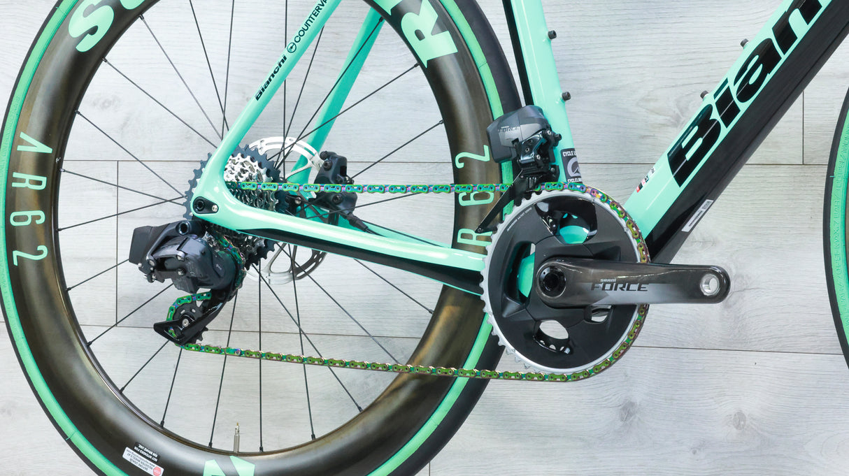 Bianchi Infinito CV Force eTap AXS Road Bike - 2021, 57cm