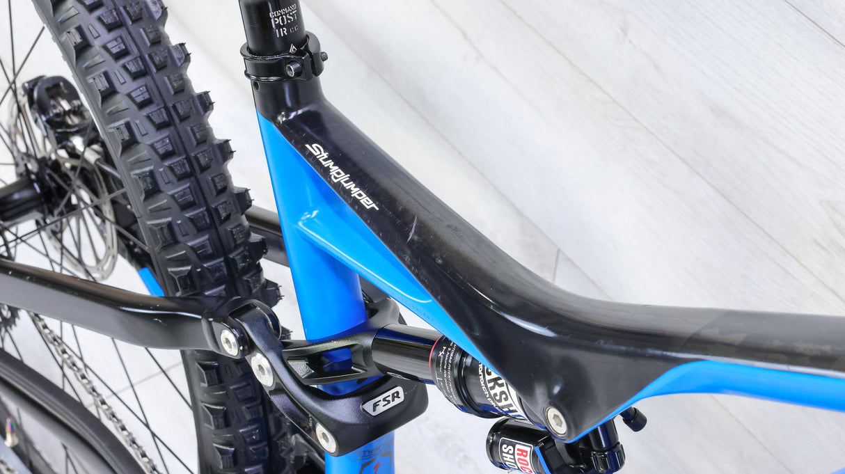 Specialized Stumpjumper FSR Comp Carbon 6Fattie Mountain Bike - 2017, Medium