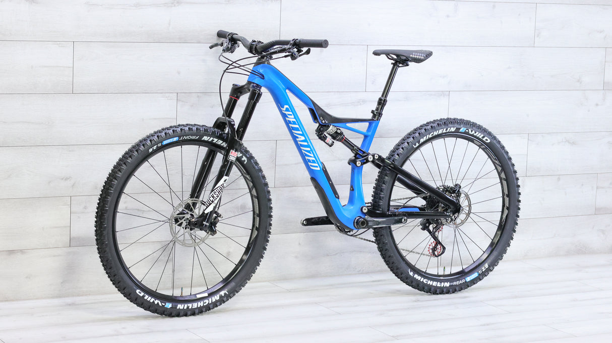 Specialized Stumpjumper FSR Comp Carbon 6Fattie Mountain Bike - 2017, Medium