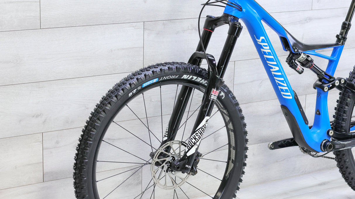 Specialized Stumpjumper FSR Comp Carbon 6Fattie Mountain Bike - 2017, Medium