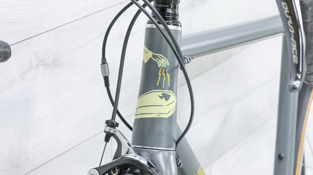 Wraith Fabrication Hustle Columbus Steel Road Bike - 2017, Medium