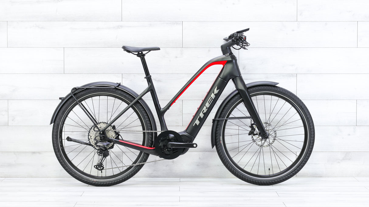 Trek Allant+ 9.9 Stagger Commuter E-Bike - 2021, Large