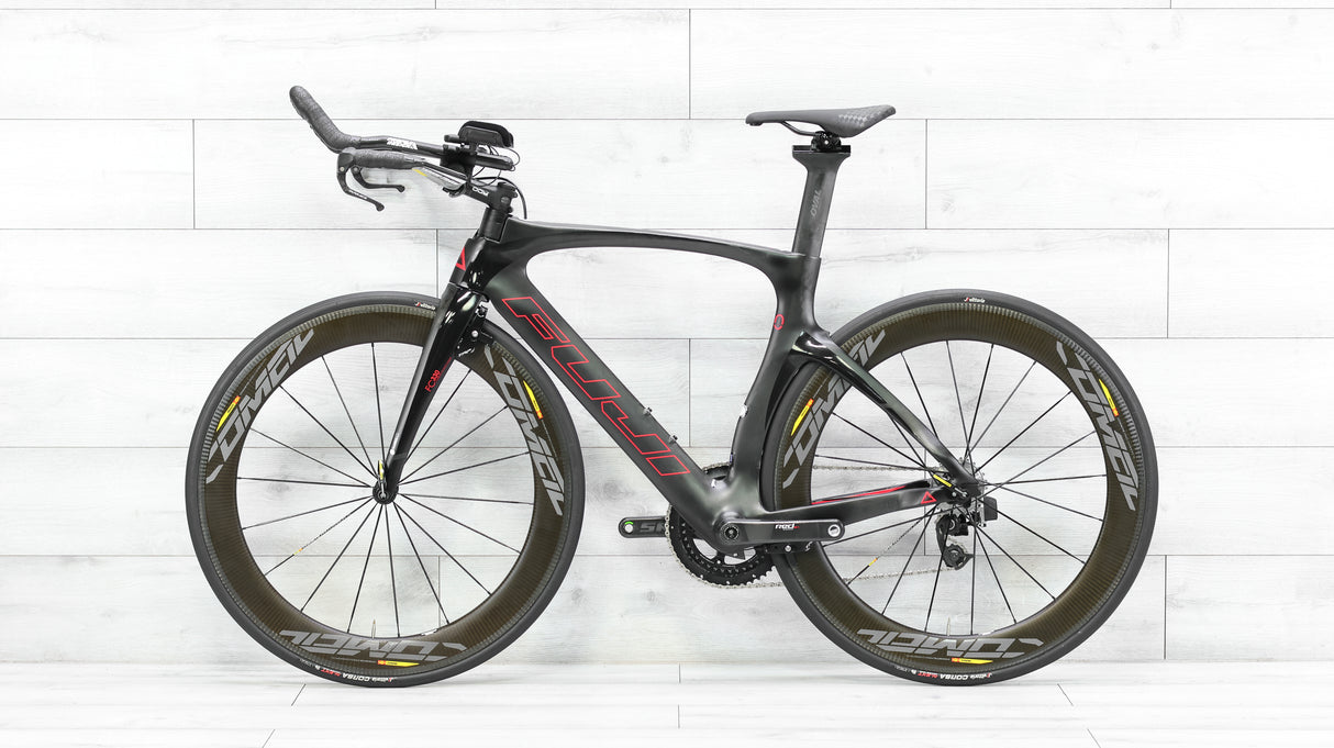 Fuji Norcom Straight 1.1 SRAM Red eTap Triathlon Bike - 2017, Medium