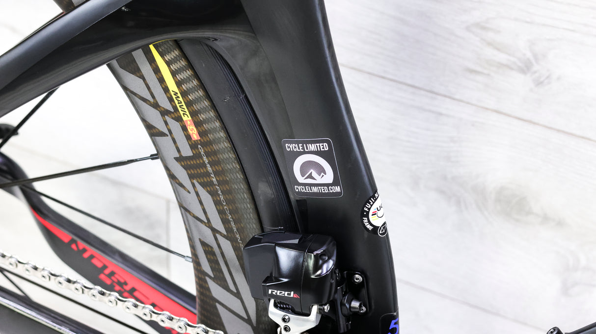 Fuji Norcom Straight 1.1 SRAM Red eTap Triathlon Bike - 2017, Medium