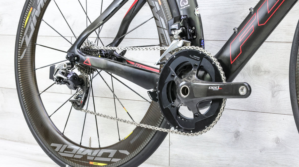 Fuji Norcom Straight 1.1 SRAM Red eTap Triathlon Bike - 2017, Medium